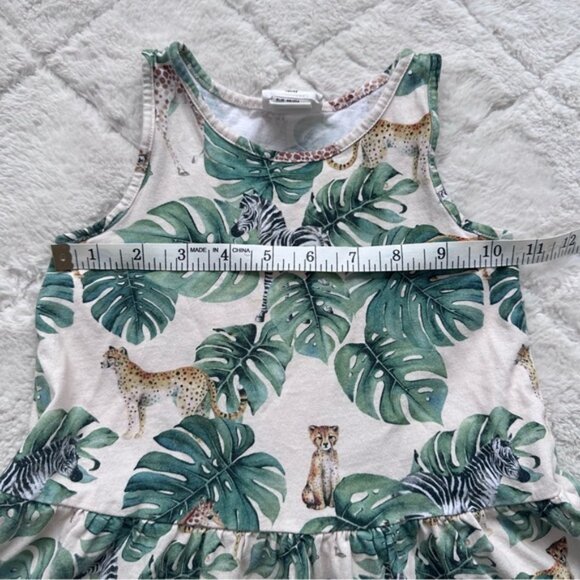 Karolina Kijak x H&M | Jungle Patterned Jersey Dress | Size 2-4 Y - Picture 5 of 8